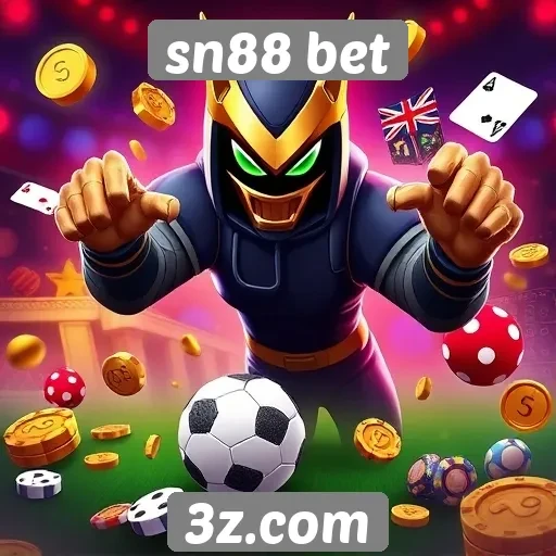 Diversificação de jogos disponíveis na sn88 bet